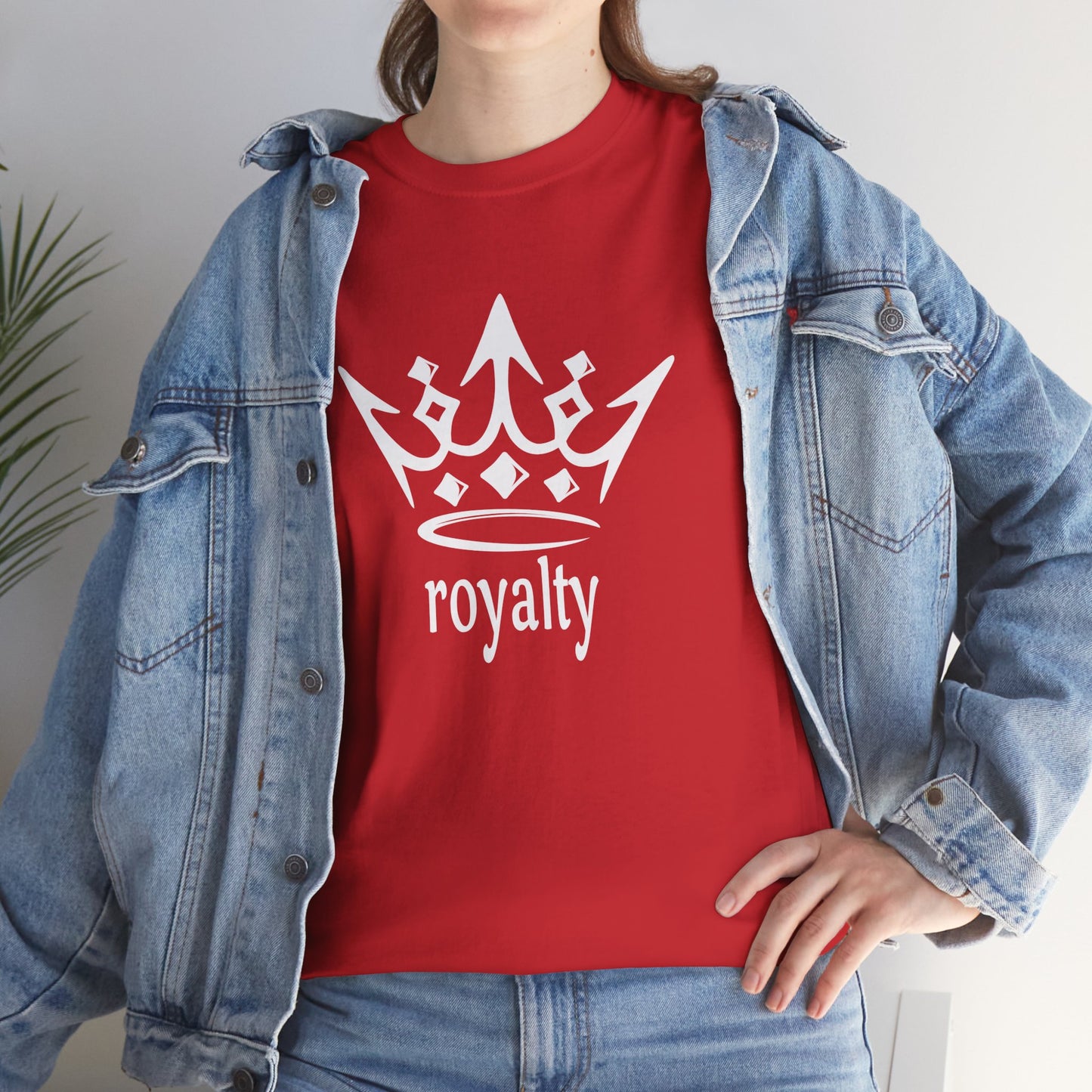 White Crown 'Royalty' – Unisex Heavy Cotton Tee