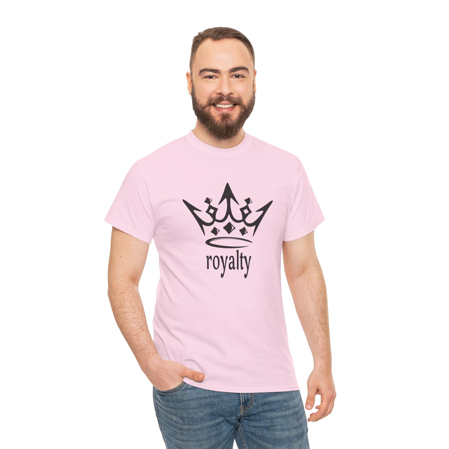 Black Crown ‘Royalty’ — Unisex Heavy Cotton Tee