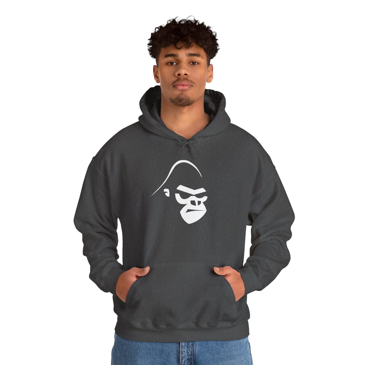 Gorilla Strength Hoodie - Minimal Ape Logo Pullover