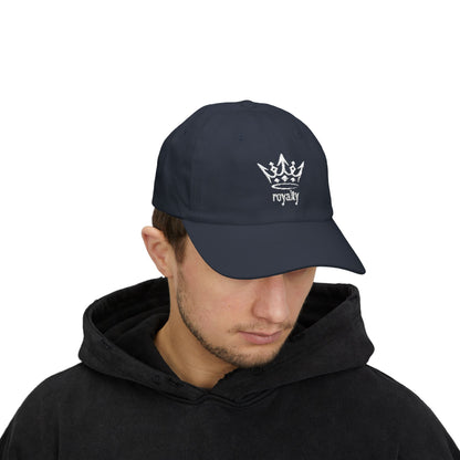 White Crown ‘Royalty’ Embroidery — Baseball Cap