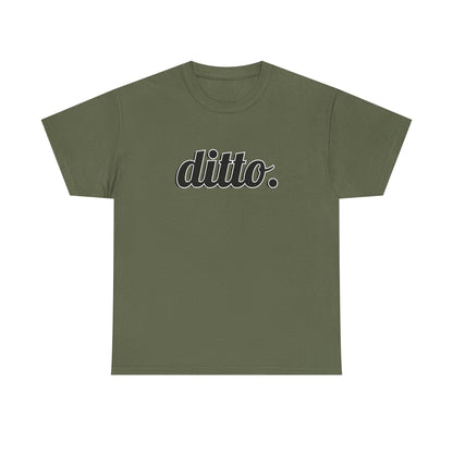 Ditto. Unisex Heavy Cotton Tee