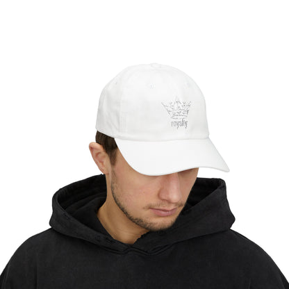 White Crown ‘Royalty’ Embroidery — Baseball Cap