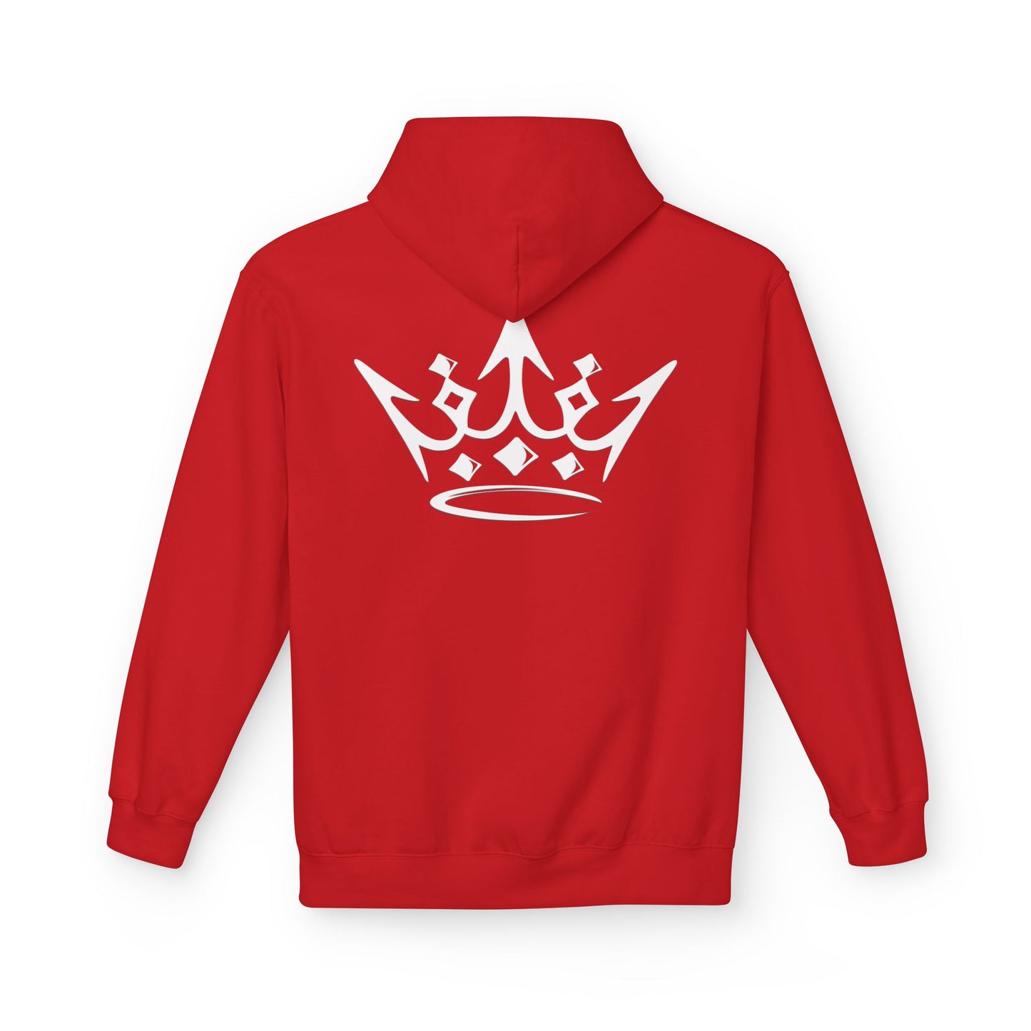 Royalty Crown Hoodie — Minimal Streetwear Pullover with 'royalty' Chest Logo