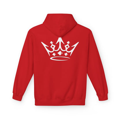 Royalty Crown Hoodie — Minimal Streetwear Pullover with 'royalty' Chest Logo
