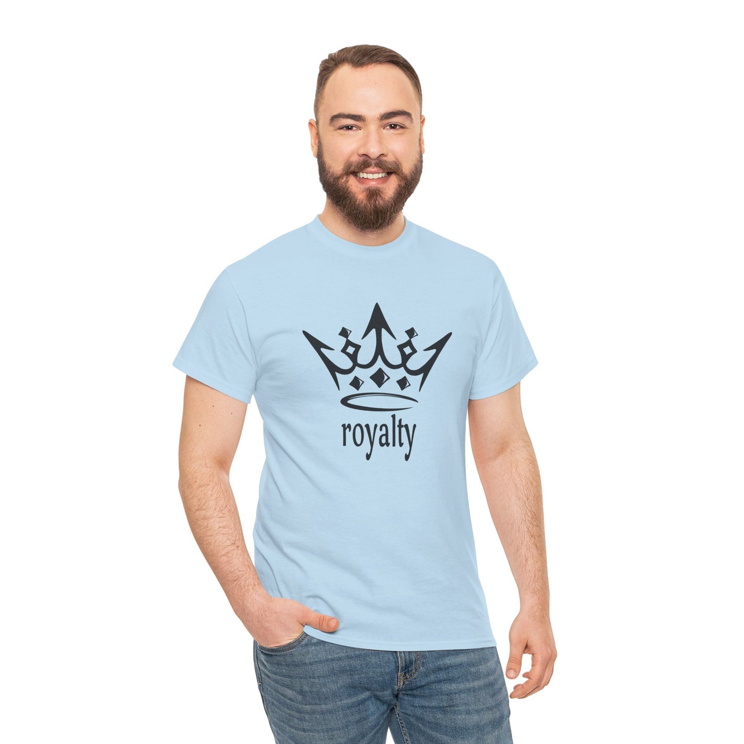 Black Crown ‘Royalty’  — Unisex Heavy Cotton Tee