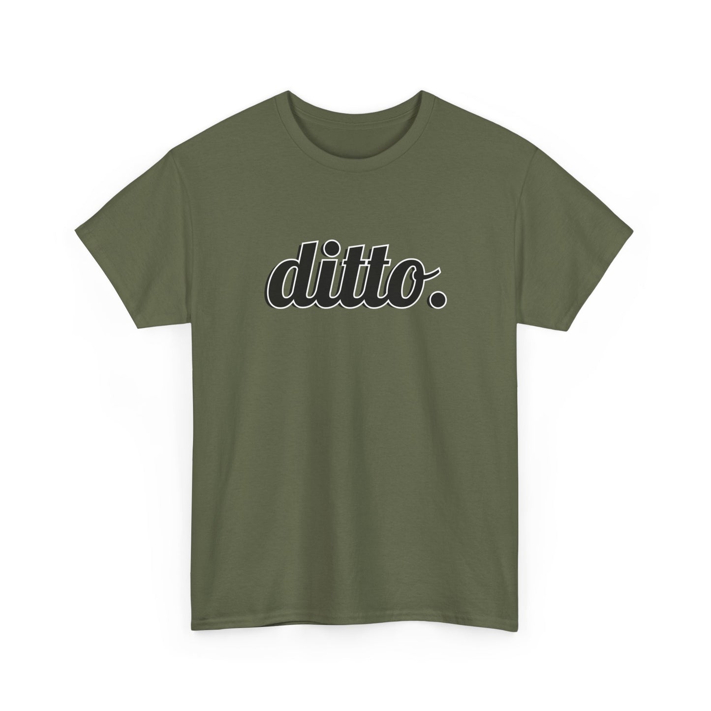 Ditto. Unisex Heavy Cotton Tee