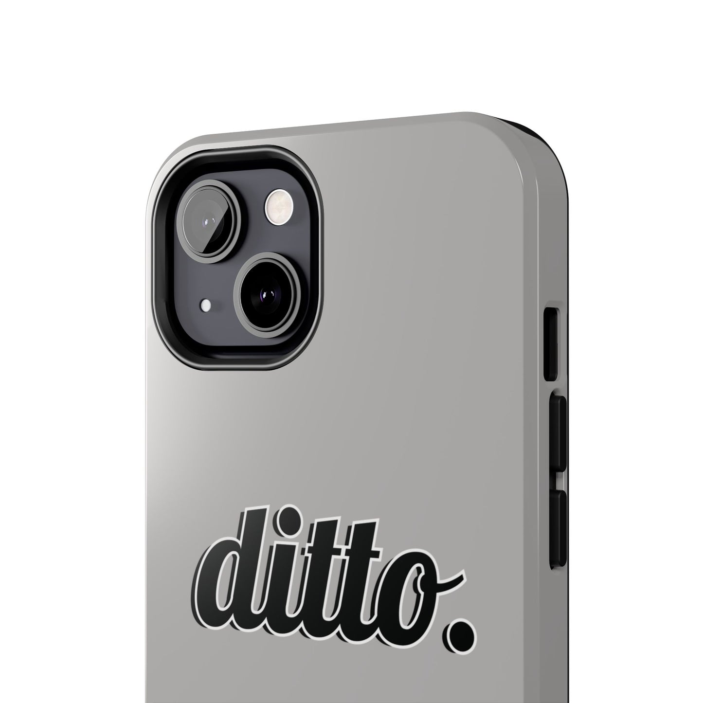 Ditto. Tough Phone Case — Retro Script Protective Phone Cover