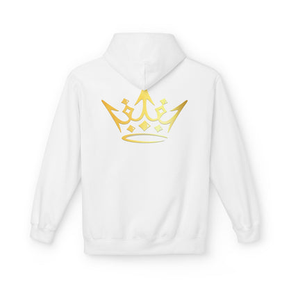 Gold Royalty Crown Hoodie - Minimal Luxe Pullover