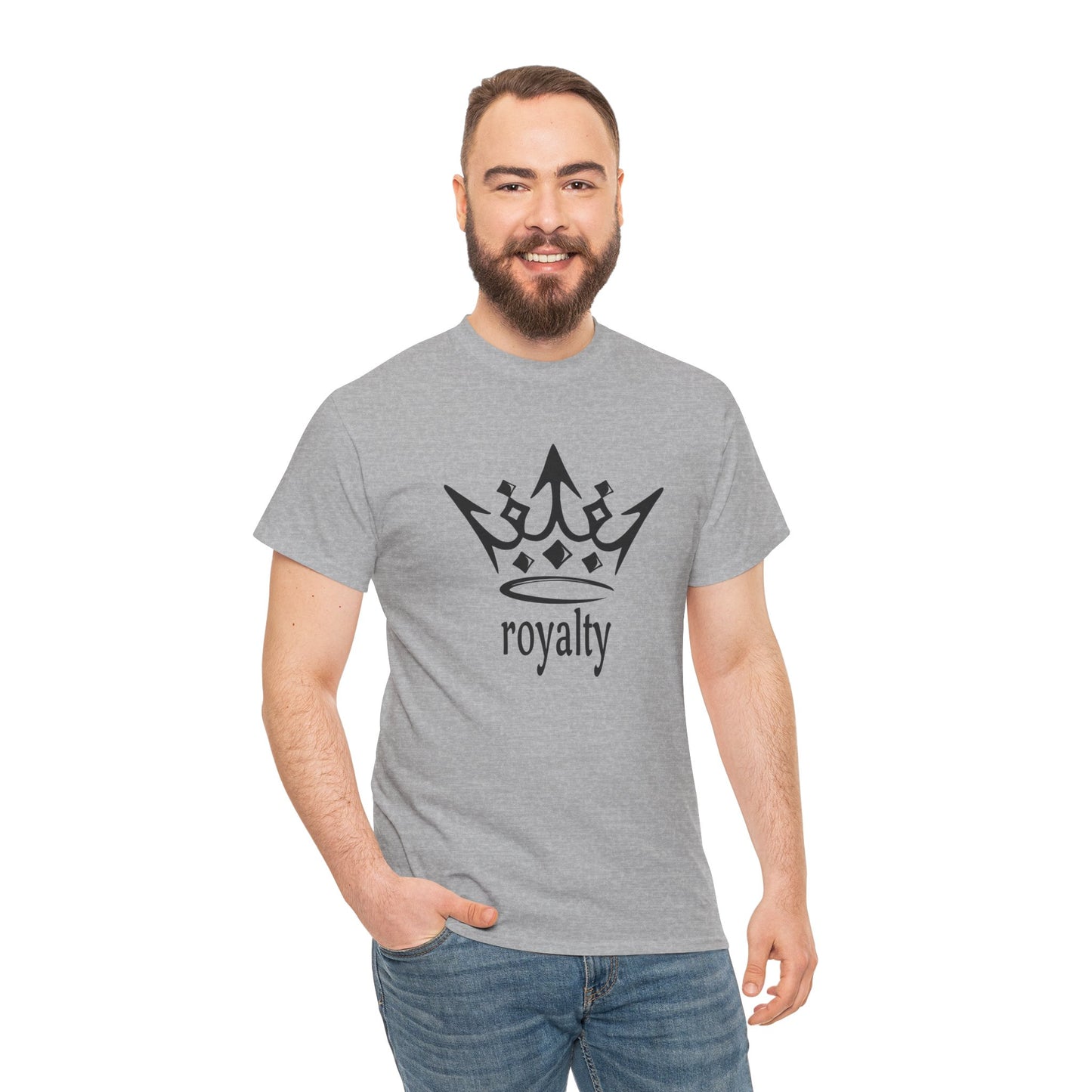 Black Crown ‘Royalty’  — Unisex Heavy Cotton Tee