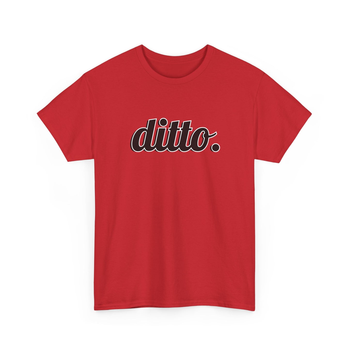 Ditto. Unisex Heavy Cotton Tee