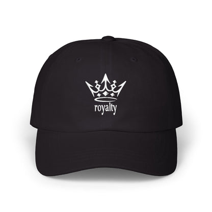White Crown ‘Royalty’ Embroidery — Baseball Cap