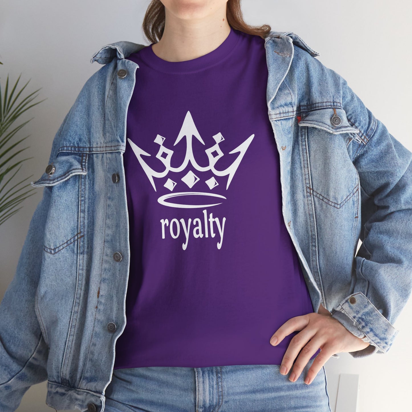 White Crown 'Royalty' – Unisex Heavy Cotton Tee