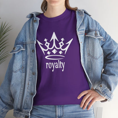 White Crown 'Royalty' – Unisex Heavy Cotton Tee