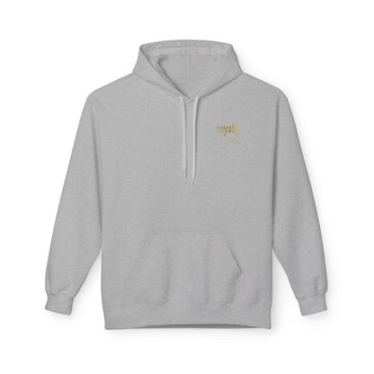 Gold Royalty Crown Hoodie - Minimal Luxe Pullover