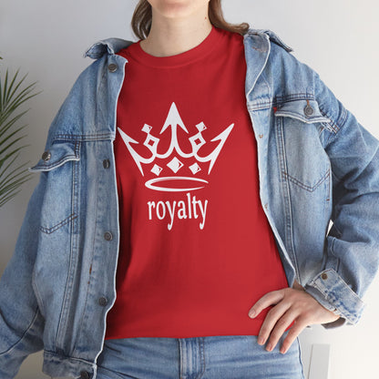 White Crown 'Royalty' – Unisex Heavy Cotton Tee