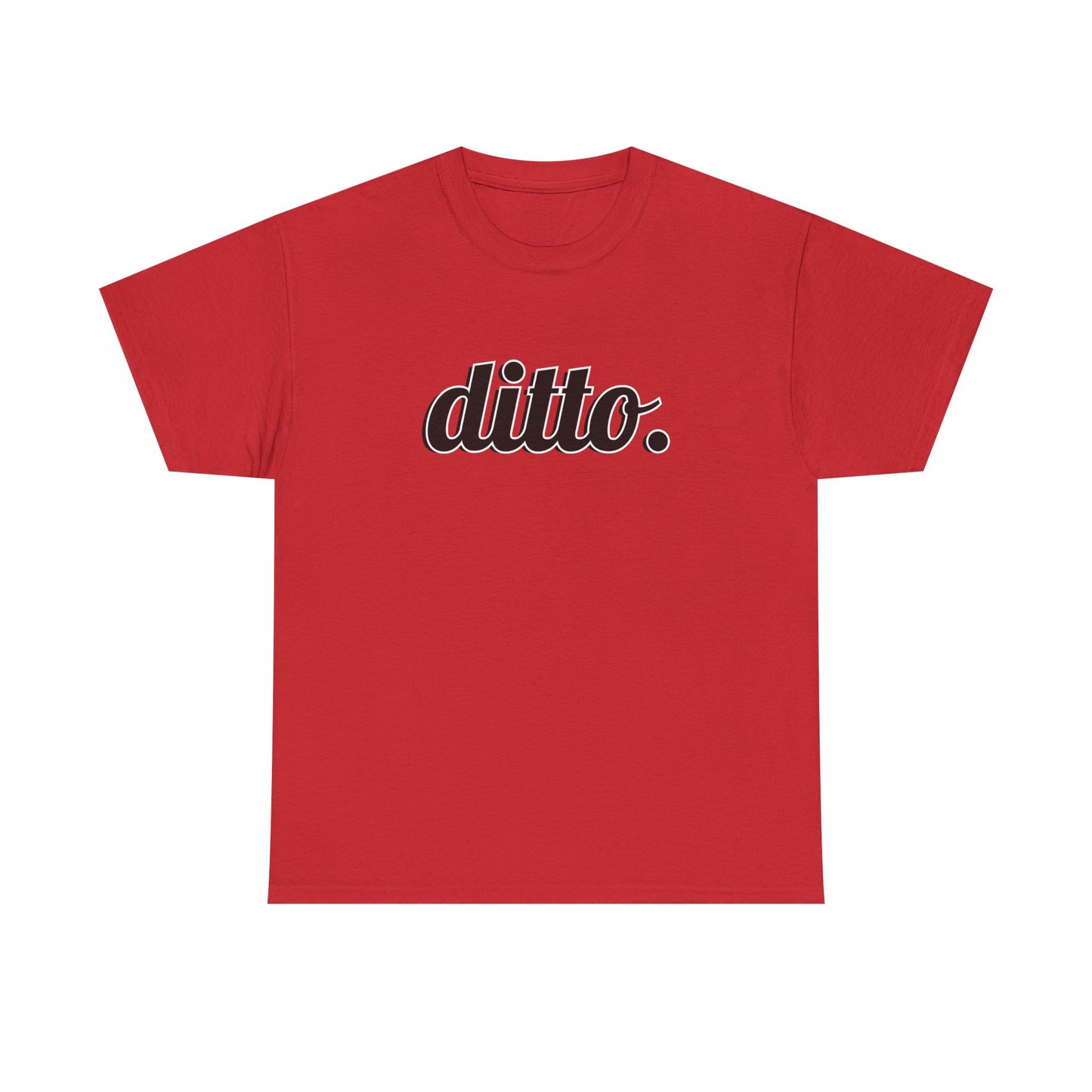 Ditto. Unisex Heavy Cotton Tee