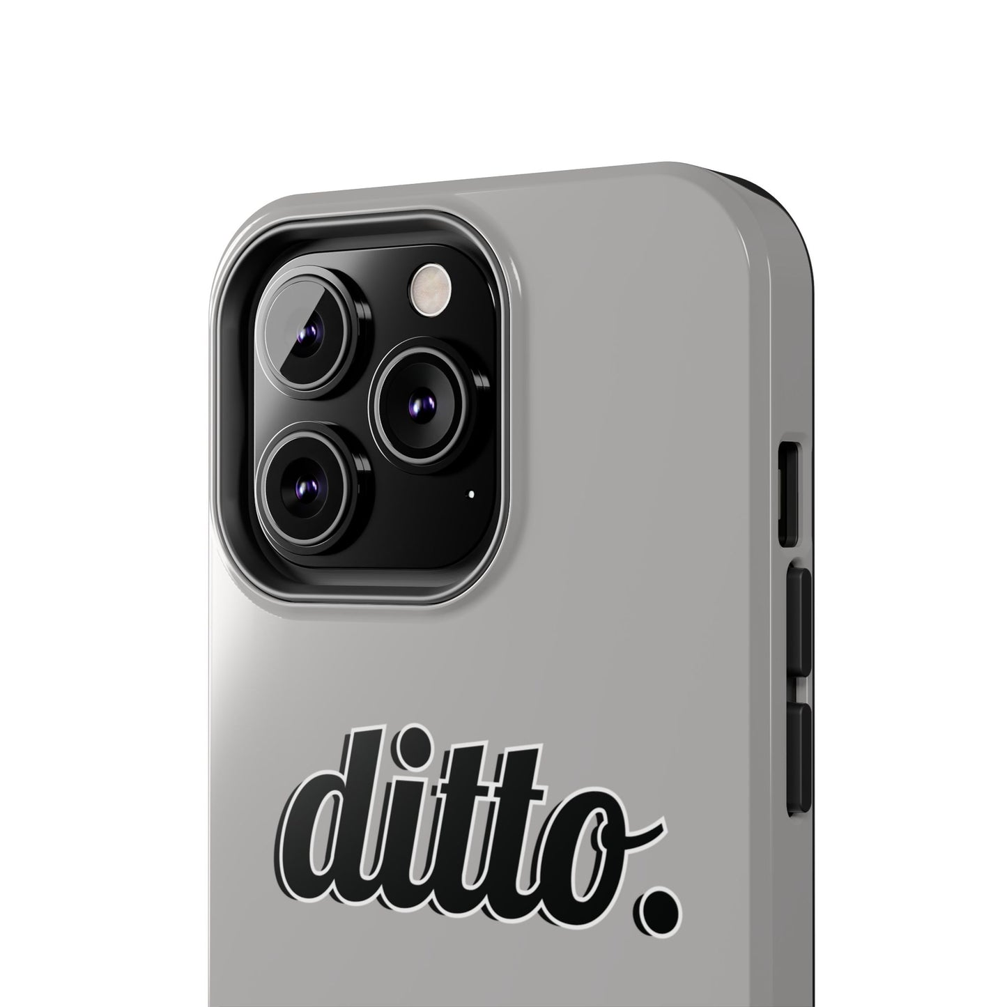 Ditto. Tough Phone Case — Retro Script Protective Phone Cover