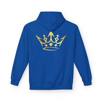 Gold Royalty Crown Hoodie - Minimal Luxe Pullover