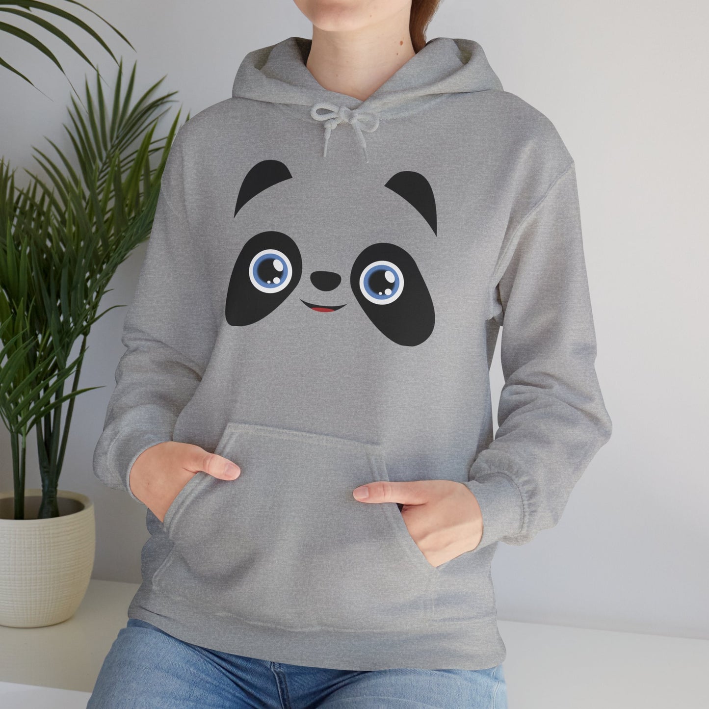 Pandamonium Hoodie – Adorable Cartoon Animal Sweatshirt for Kids & Adults