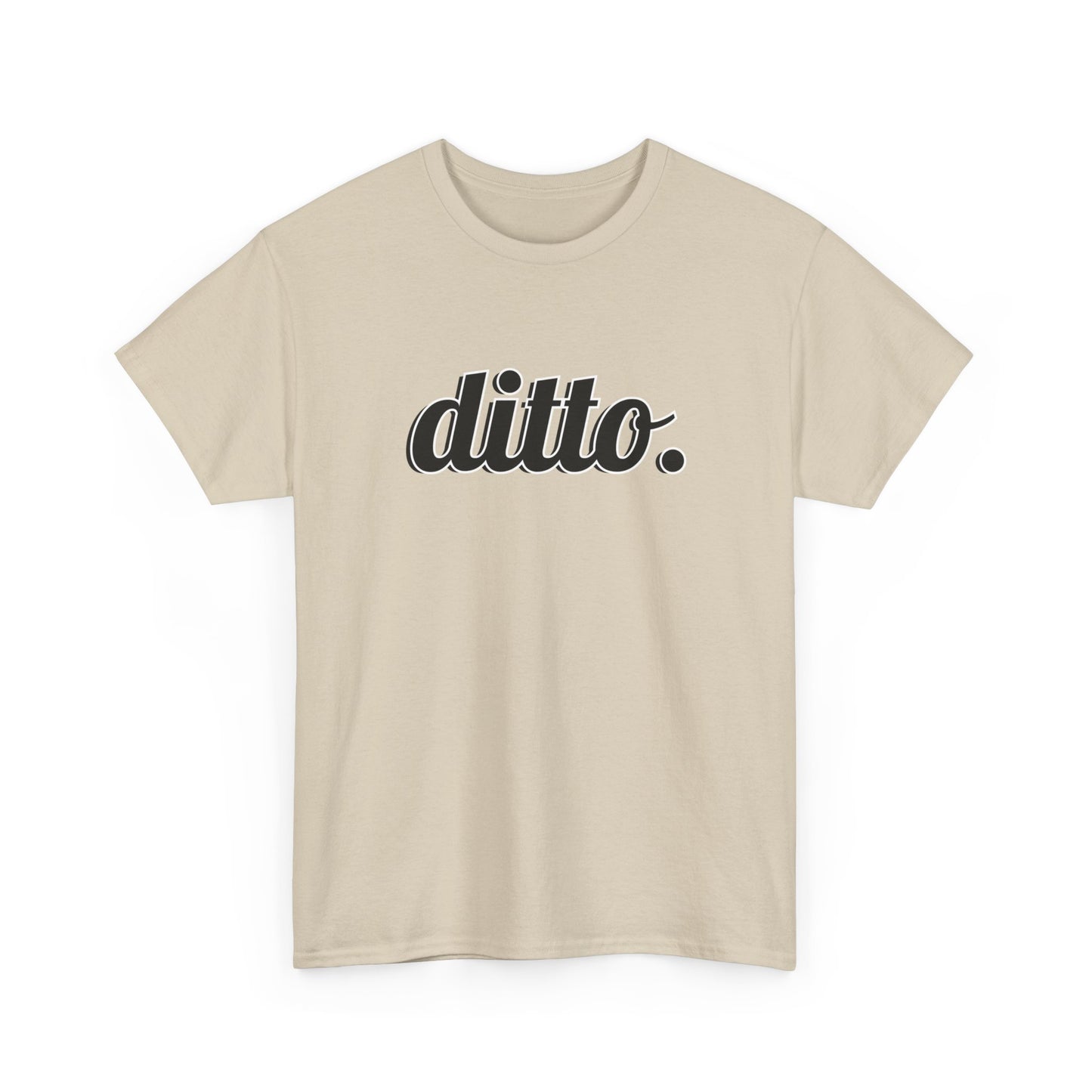 Ditto Vibes — Unisex Heavy Cotton Tee