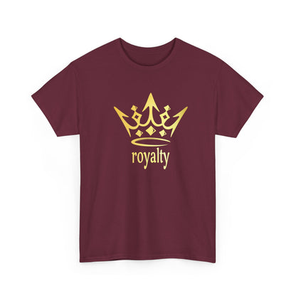 Gold Crown 'Royalty'  — Unisex Heavy Cotton Tee