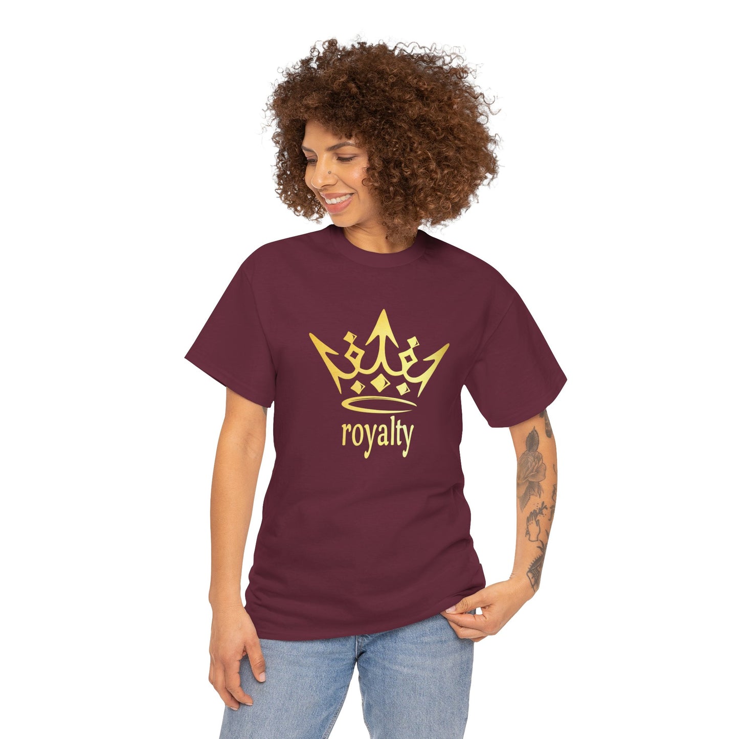 Gold Crown 'Royalty'  — Unisex Heavy Cotton Tee