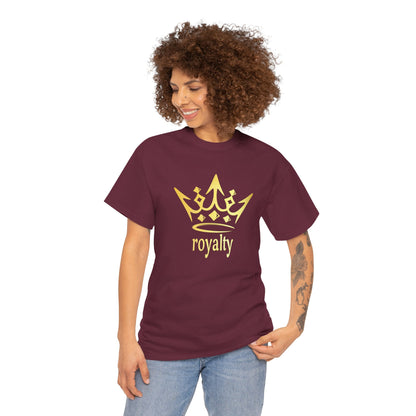 Gold Crown 'Royalty'  — Unisex Heavy Cotton Tee
