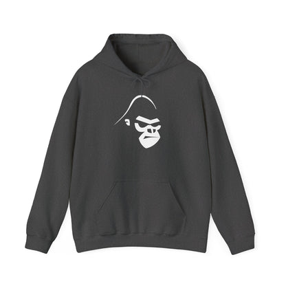 Gorilla Strength Hoodie - Minimal Ape Logo Pullover