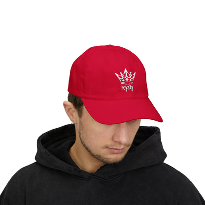 White Crown ‘Royalty’ Embroidery — Baseball Cap