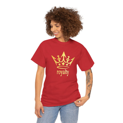 Gold Crown 'Royalty'  — Unisex Heavy Cotton Tee