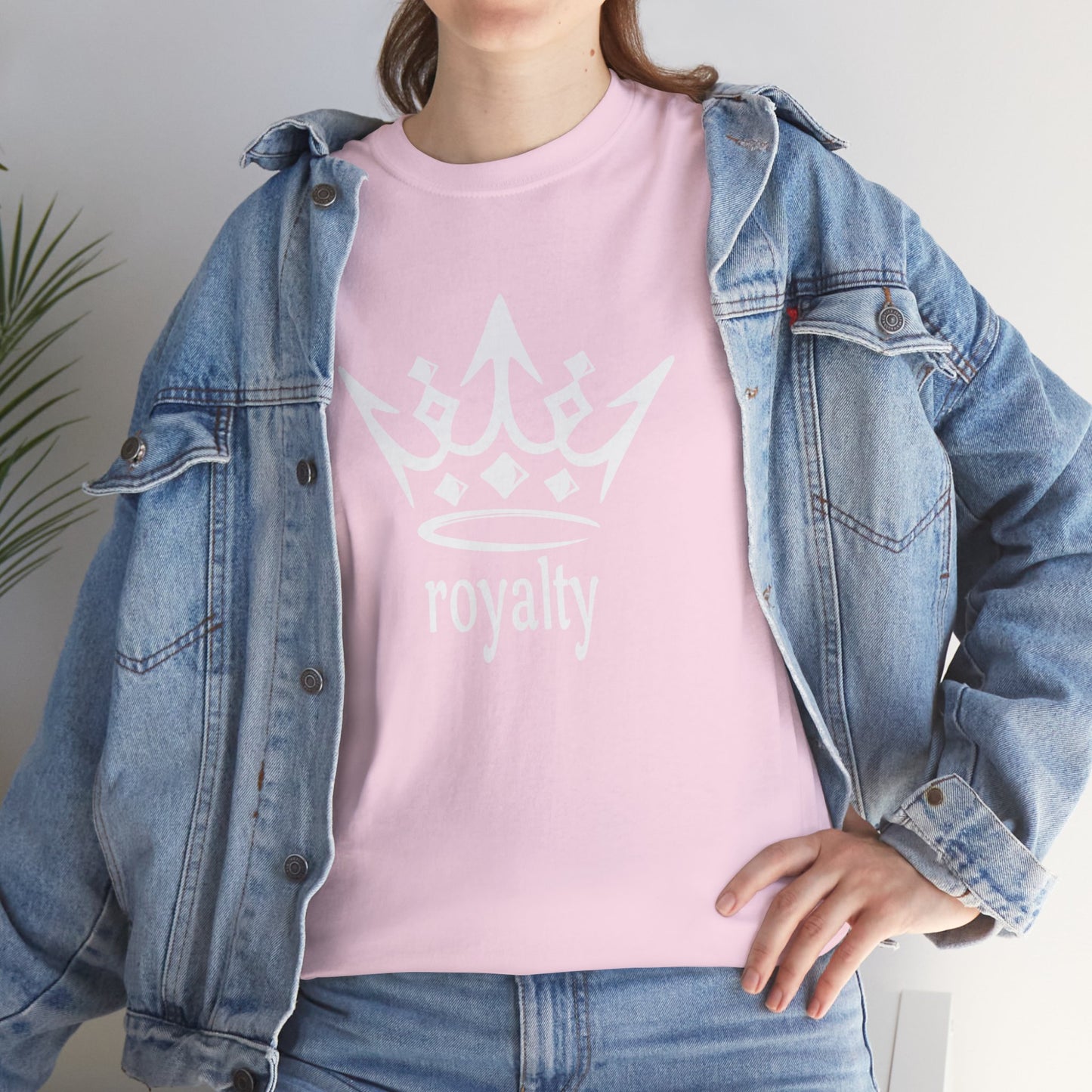 White Crown 'Royalty' – Unisex Heavy Cotton Tee