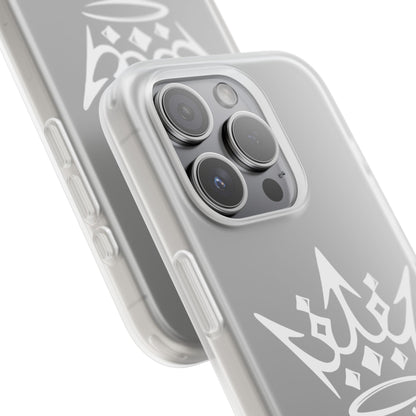 White Crown ‘Royalty’ — Sleek Protective Flexi-Case
