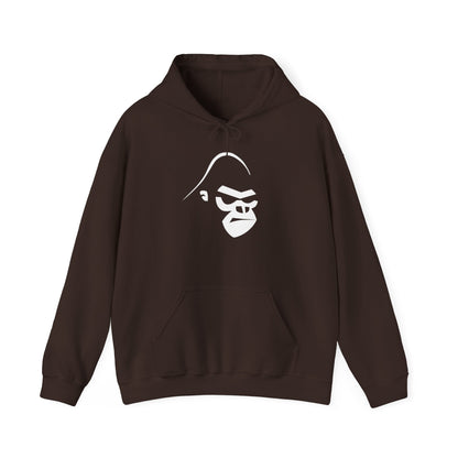 Gorilla Strength Hoodie - Minimal Ape Logo Pullover