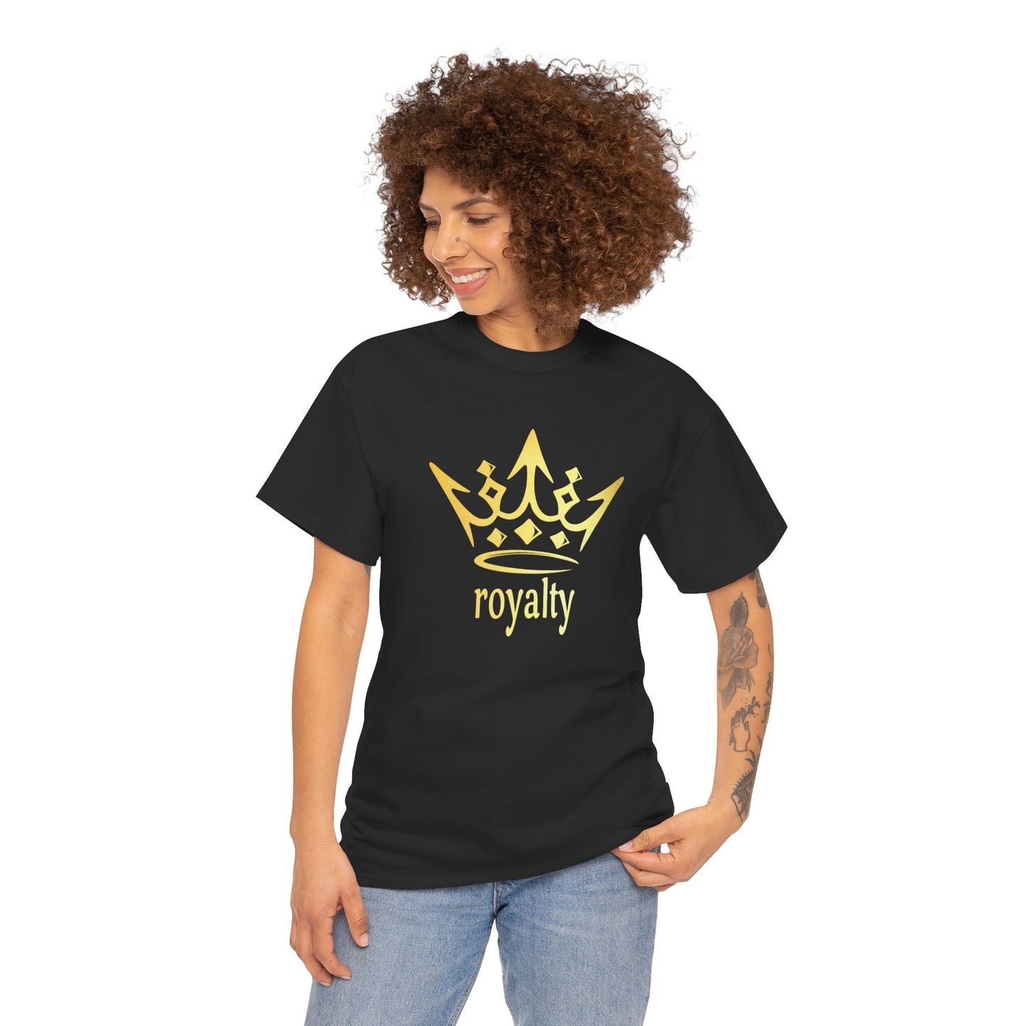 Gold Crown 'Royalty'  — Unisex Heavy Cotton Tee