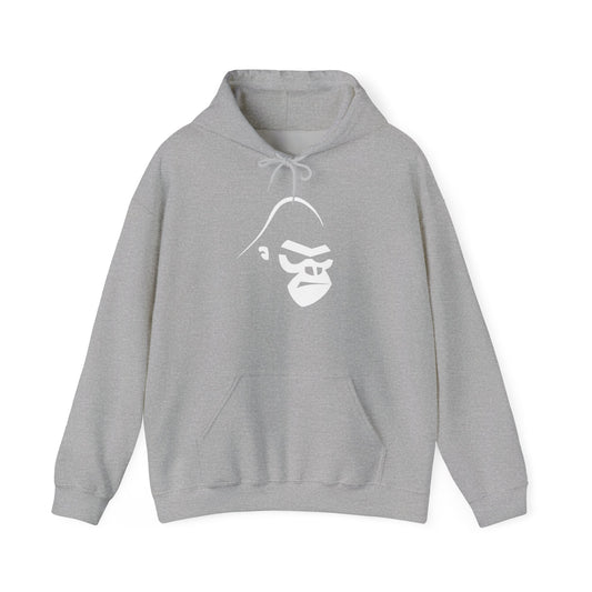 Gorilla Strength Hoodie - Minimal Ape Logo Pullover
