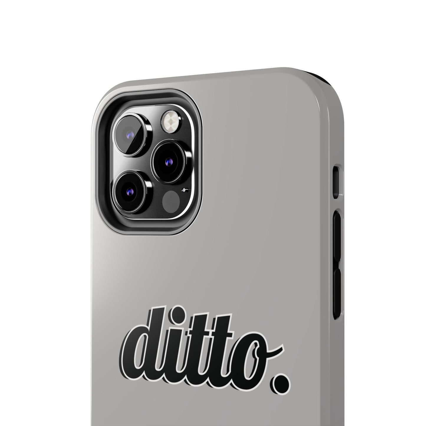 Ditto. Tough Phone Case — Retro Script Protective Phone Cover