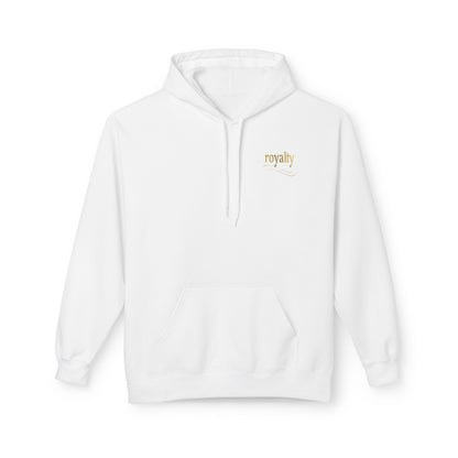 Gold Royalty Crown Hoodie - Minimal Luxe Pullover