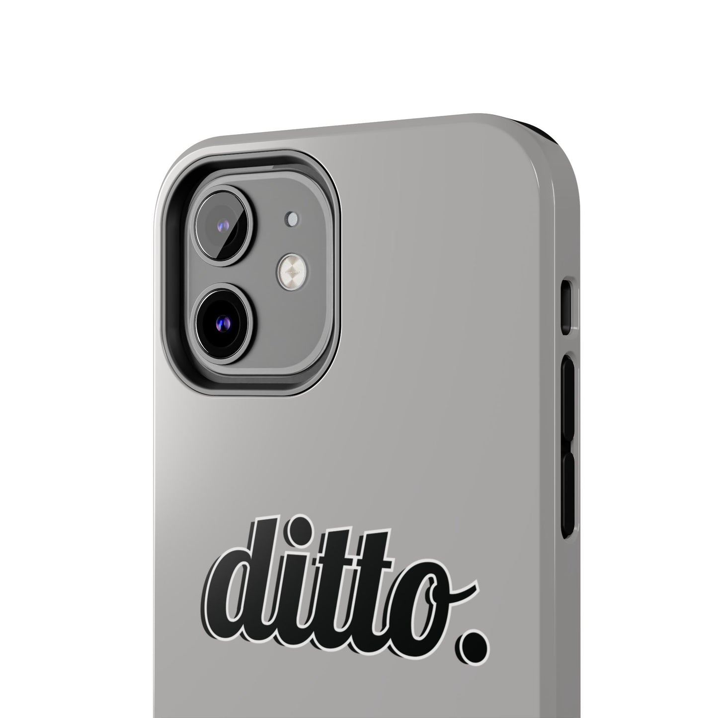 Ditto. Tough Phone Case — Retro Script Protective Phone Cover