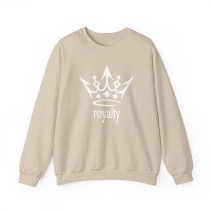 White Crown 'Royalty' – Graphic Crewneck for Regal Style