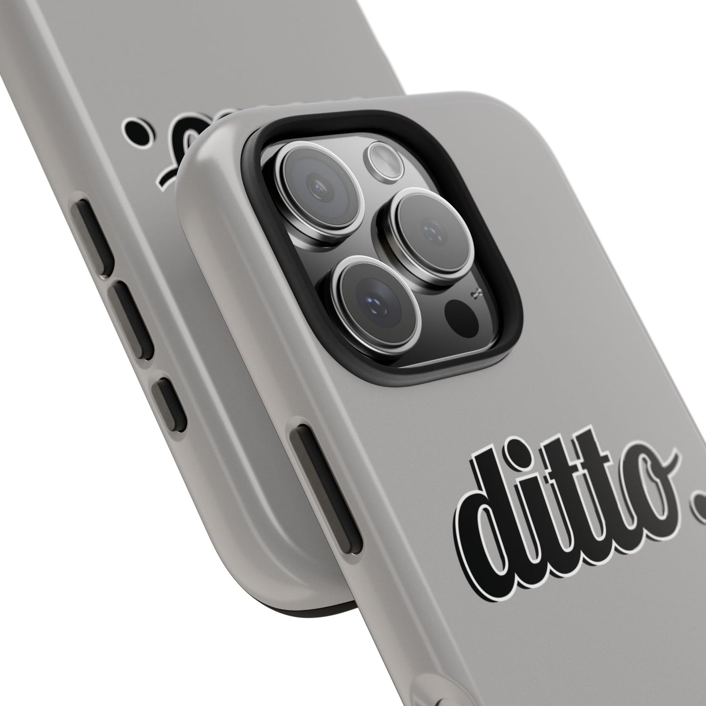 Ditto. Tough Phone Case — Retro Script Protective Phone Cover