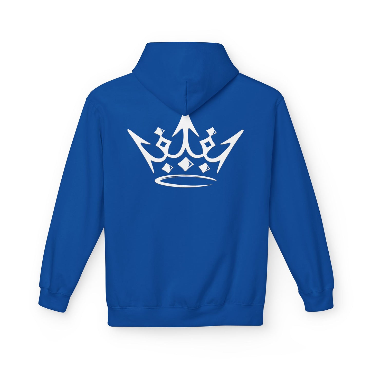 Royalty Crown Hoodie — Minimal Streetwear Pullover with 'royalty' Chest Logo