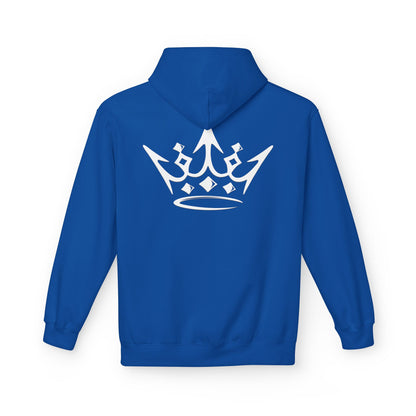 Royalty Crown Hoodie — Minimal Streetwear Pullover with 'royalty' Chest Logo