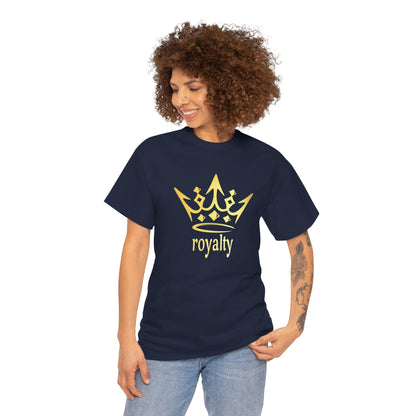 Gold Crown 'Royalty'  — Unisex Heavy Cotton Tee