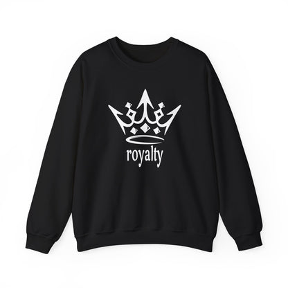 White Crown 'Royalty' – Graphic Crewneck for Regal Style