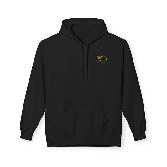 Gold Royalty Crown Hoodie - Minimal Luxe Pullover