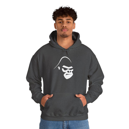 Gorilla Strength Hoodie - Minimal Ape Logo Pullover
