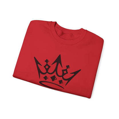 Royalty Crown Sweatshirt — 'royalty' Graphic Crewneck
