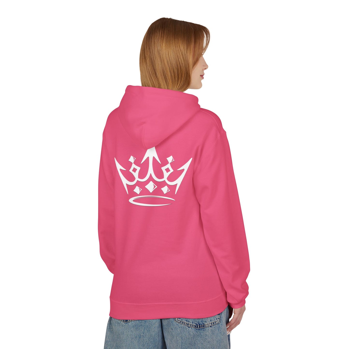 Royalty Crown Hoodie — Minimal Streetwear Pullover with 'royalty' Chest Logo